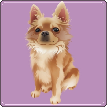 寵物Q版畫 米克斯犬Q版畫 PNP-008